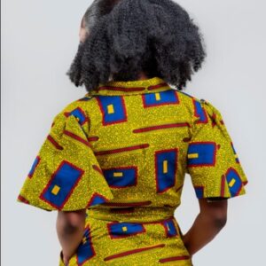 African Made - Zara Afro Print-Mini Dress 07